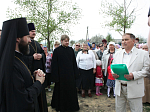 Преосвященнейший епископ Андрей посетил с архипастырским визитом р.п. Ольховатка