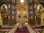 Глава Воронежской митрополии возглавил воскресное богослужение в Благовещенском кафедральном соборе