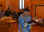 В Верхнем Мамоне молитвенно встретили праздник Зачатия Пресвятой Богородицы