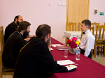 В Россошанской епархии состоялся конкурс среди детей духовенства на знание Закона Божьего