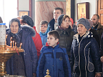 Секретарь Россошанской епархии совершил литургию в кафедральном соборе