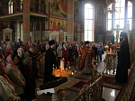 Преосвященнейший епископ Россошанский и Острогожский совершил Божественную литургию с хиротонией во диаконы в Ильинском соборе г. Россошь