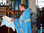 Соборное богослужение в Вознесенском храме г. Калача в день празднования образа Богородицы «Спорительница хлебов»