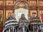  В храме Покрова Пресвятой Богородицы сл. Шапошниковка была совершена Литургия Преждеосвященных Даров