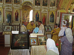 Святыня в Михайловском храме Острогожска