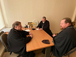 Заседание межъепархиальной коллегии председателей Отделов по взаимодействию с казачеством Воронежской митрополии
