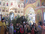 Христославие воспитанников православного кружка «Лучик»