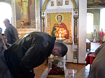 Башмачок святителя Спиридона Тримифунтского в Преображенском храме Острогожска