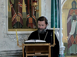 Архипастырь помолился в кафедральном соборе Радонежским святым