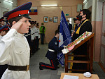 В Острогожске прошла присяга кадетов-казаков