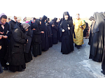 Праздничное архиерейское богослужение в Спасской обители