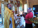 В Лозовом помолились в День Крещения Руси и поздравили настоятеля с днем тезоименитства