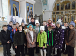 Экскурсия школьников из Радченского в Богучарский храм
