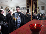 Священнослужители епархии почтили память свмч. Николая Сильченкова