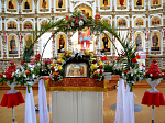 Во вторник Светлой седмицы в Верхнем Мамоне совершили Божественную литургию Пасхальным чином