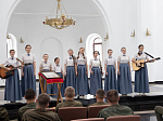 В день Светлого Христова Воскресения в духовно-просветительском центре г. Россоши прошли концерты для военнослужащих