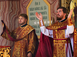 Секретарь Россошанской епархии совершил богослужение в Свято-Ильинском кафедральном соборе