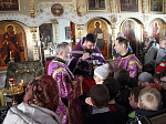 Праздничное богослужение в Неделю Торжества Православия в Казанском храме Каменки