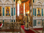 Преосвященнейший Андрей, епископ Россошанский и Острогожский совершил Божественную литургию в Неделю сыропустную