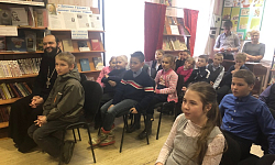 В благочинии состоялась встреча со школьниками села Белогорья и села Юдина