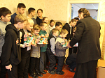Воспитанников Новоосиновской школы-интерната поздравили с рождественскими праздниками 