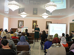 В актовом зале епархиального управления Россошанской епархии состоялся семинар по духовно-нравственному воспитанию для педагогов образовательных учреждений