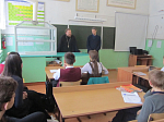 Встреча с учащимися 6-й школы Острогожска