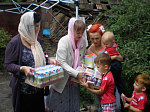 Гуманитарная помощь от женсовета Воронежской митрополии
