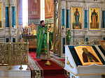 Богослужение в день памяти прп. Сергия, игумена земли Русской