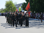 Благочинный Богучарского церковного округа принял участи в праздновании Дня Победы