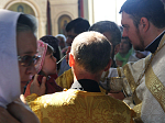 Преосвященнейший епископ Андрей совершил Литургию в главном соборе епархии