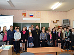Встреча священнослужителя со школьниками