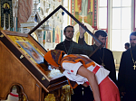 Прошло заседание по организации и проведению епархиального Ильинского казачьего крестного хода и освящение иконы Божьей Матери «Спорительница хлебов»