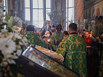 В Цветоносную неделю в Ильинском кафедральном соборе совершили праздничные богослужения