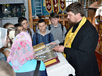 Урок в Вознесенском храме для учащихся Калачеевской гимназии