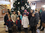 Дети из Верхнемамонского благочиния посетили Рождественскую елку в г. Россошь