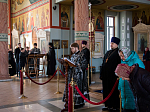 Архипастырь совершил богослужение в Свято-Ильинском кафедральном соборе