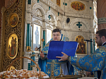 В праздник Рождества Пресвятой Богородицы в Свято-Ильинском кафедральном соборе г. Россошь была совершена праздничная Божественная литургия