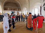 6 мая в день приходом Свято-Митрофановского храма была проведена акция «Памяти павших», посвященная Великой Победе
