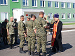 В Богучарском военном гарнизоне состоялся митинг,  посвящённый началу летнего периода обучения
