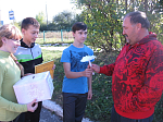 21 сентября учащиеся Коротоякскойи Покровской школ приняли участие в благотворительной акции «Белый цветок»