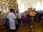 Верхнемамонские школьники приняли участие в молебне на начало учебного года