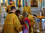Накануне Дня знаний Преосвященнейший епископ Андрей совершил Божественную литургию, после которой возглавил молебен на начало учебного года