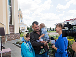 Прихожан Ильинского собора поздравили с Днем отца
