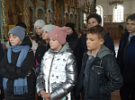 Храмовый комплекс поселка Каменка посетили ученики Каменской школы №2