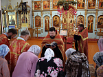 Благодарственный молебен за дарование победы в ВОВ совершен в Казанском храме Каменки