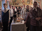 В воинском храме Сретения Господня г. Острогожска прошло торжество, посвященное Дню матери