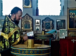 Великопостное соборное богослужение в храме в честь свв. Космы и Дамиана села Осетровка