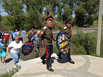 В селе Березняги почтили память погибших в годы гражданской войны казаков