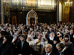 Глава Россошанской епархии сослужил Предстоятелю Русской Православной Церкви